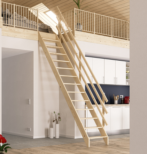 Raumspartreppe Burgau Black