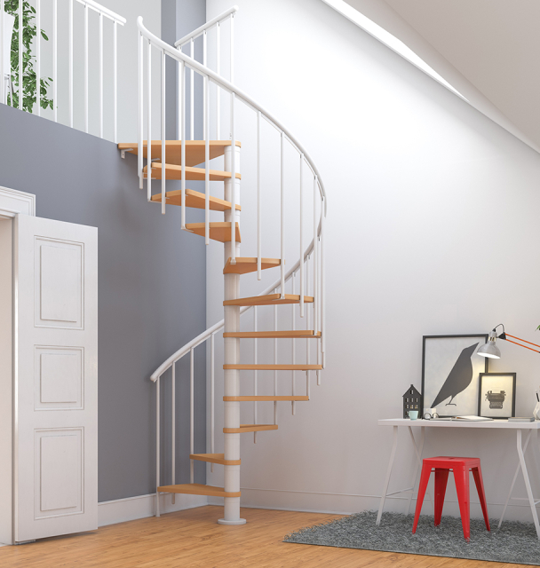 Spindeltreppe Montreal Black