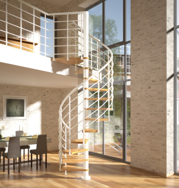 Spindeltreppe OSLO Black