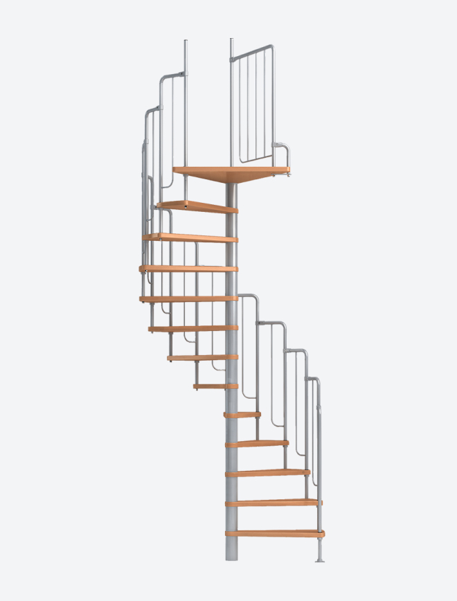 Spindeltreppe BARCELONA Black