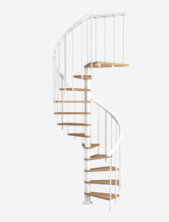 Spindeltreppe Montreal Black