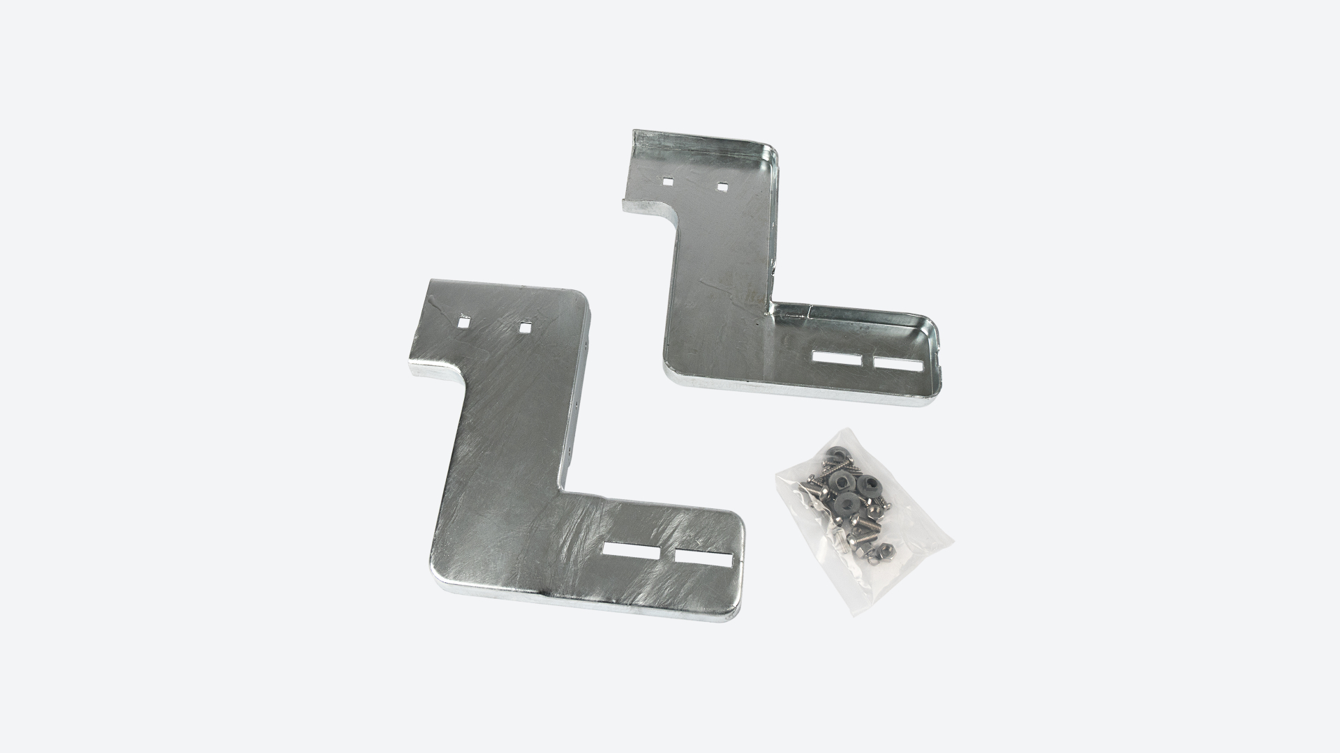 Außentreppe DOLLE Gardentop feuerverzinkt, Stufenträger, Erweiterungsset Set 2, für 1 Stufe, Freisteller Black