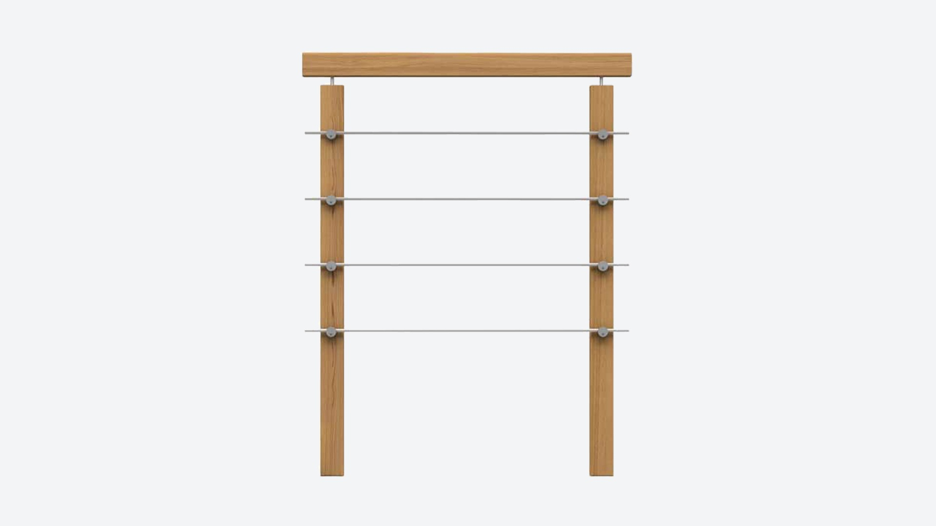 Staircase LYON Oak Black