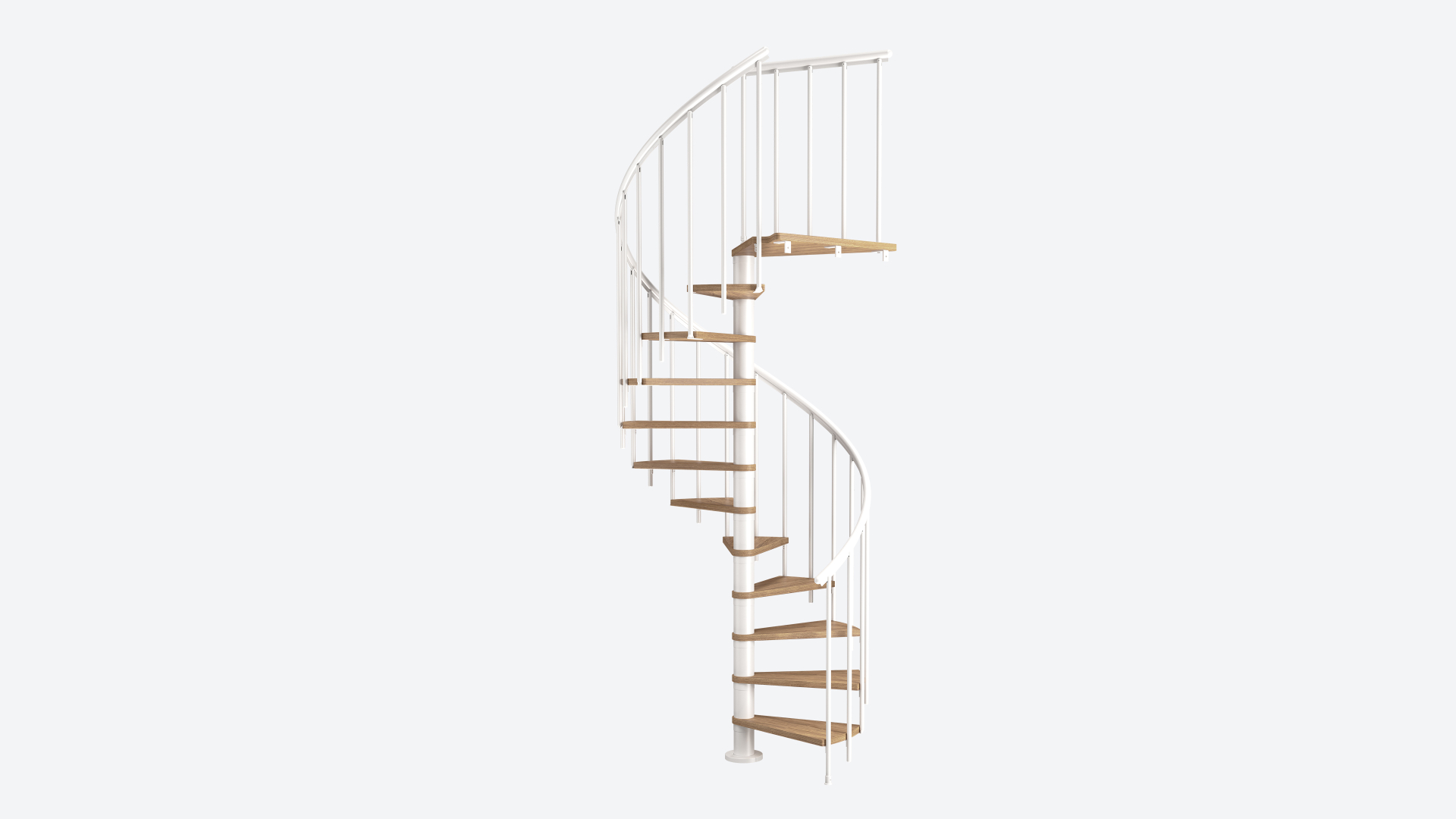 Spindeltreppe Montreal Black