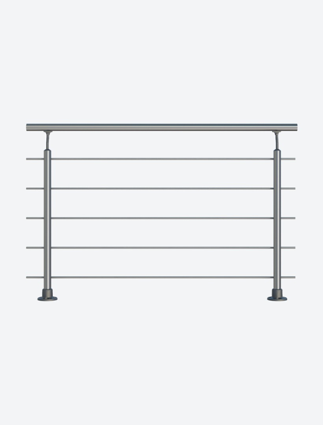 Balustrade CLEAN Kit 150 cm Aluminium