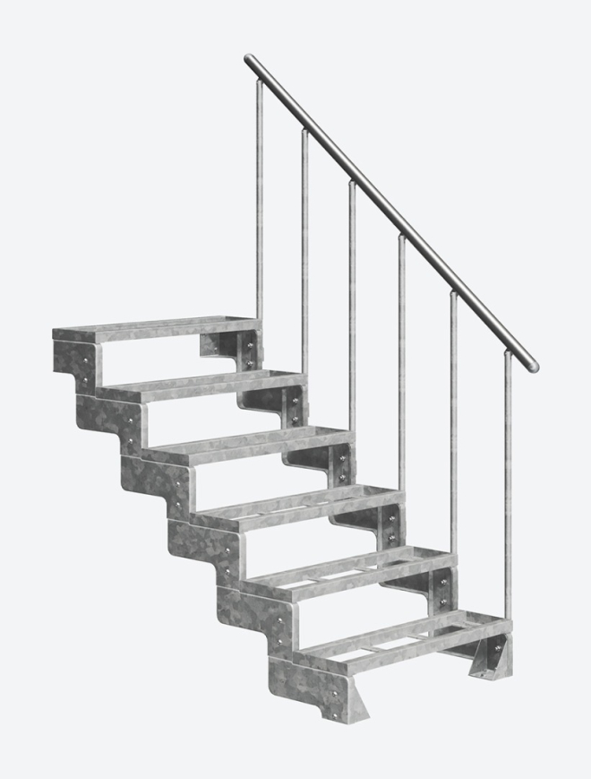 Outdoor Staircase Gardentop with tread holder 