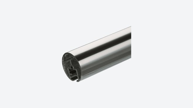 Aluminium handrail 2 meter PS 4 