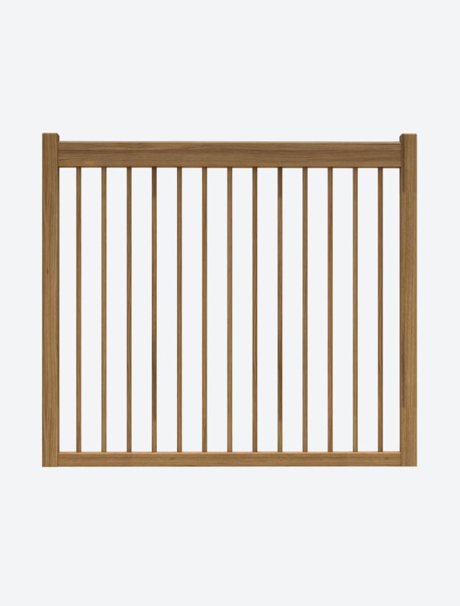Landing banister LYON oak 