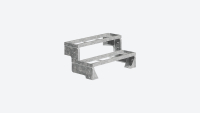 Outdoor Staircase Gardentop with tread holder 